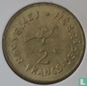 Nieuwe Hebriden 2 francs 1973 - Afbeelding 2