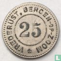 Vrederust 25 cent Bergen op Zoom - Image 1
