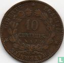 France 10 centimes 1896 (torche) - Image 2