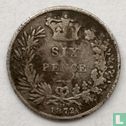 Verenigd koninkrijk 6 pence 1872 - Afbeelding 1