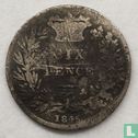 United Kingdom 6 pence 1845 - Image 1
