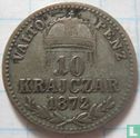 Hongarije 10 krajczar 1872 - Afbeelding 1