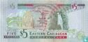 East Caribbean 5 Dollars  - Afbeelding 2