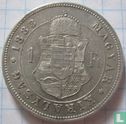 Hungary 1 forint 1883 - Image 1