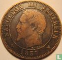 Frankrijk 2 centimes 1857 (W) - Afbeelding 1