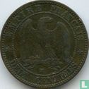 France 2 centimes 1855 (MA - chien) - Image 2