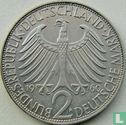 Duitsland 2 mark 1960 (F - Max Planck) - Afbeelding 1