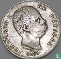 Italië 1 lira 1899 - Afbeelding 1