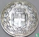Italië 1 lira 1899 - Afbeelding 2