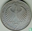 Deutschland 2 Mark 1959 (F - Max Planck) - Bild 1