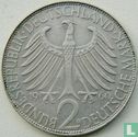Duitsland 2 mark 1960 (D - Max Planck) - Afbeelding 1