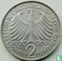 Duitsland 2 mark 1961 (F - Max Planck) - Afbeelding 1