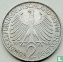 Duitsland 2 mark 1966 (J - Max Planck) - Afbeelding 1