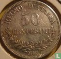 Italie 50 centesimi 1866 - Image 2