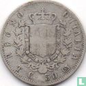 Italien 50 Centesimi 1863 (T - mit gekrönte Wappen) - Bild 2