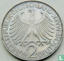 Duitsland 2 mark 1966 (D - Max Planck) - Afbeelding 1