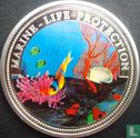 Palau 5 dollars 1994 (PROOF) "Marine Life Protection" - Image 2