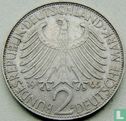 Germany 2 mark 1965 (D - Max Planck) - Image 1