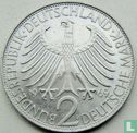 Duitsland 2 mark 1969 (D - Max Planck) - Afbeelding 1