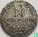 Italië 50 centesimi 1867 (N) - Afbeelding 2