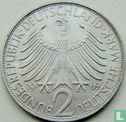 Allemagne 2 mark 1969 (F - Max Planck) - Image 1