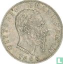 Italië 20 centesimi 1863 (T BN) - Afbeelding 1