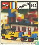 Lego 652-2 Fork Lift Truck and Trailer - Image 1