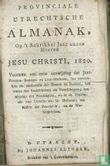 Provinciale Utrechtsche Almanak 1820 - Afbeelding 1