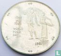 India 100 rupees 1981 (PROOF) "FAO - World Food Day" - Image 1