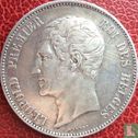 Belgien 5 Franc 1865 (Leopold I - mit Punkt nach F) - Bild 2