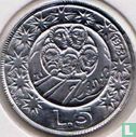 San Marino 5 lire 1973 - Image 1