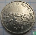 British India ¼ rupee 1946 - Image 1