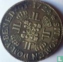 France 1 ecu 1724 (A - without crowned escutcheon) - Image 1