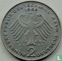 Duitsland 2 mark 1969 (D - Konrad Adenauer) - Afbeelding 1