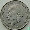 Allemagne 2 mark 1970 (D - Konrad Adenauer) - Image 2