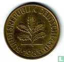 Duitsland 10 pfennig 1983 (F) - Afbeelding 1