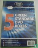 5 Green Standard DVD Boxes For 1 Disc - Image 1