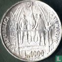 San Marino 1000 Lire 1977 "600th anniversary of the birth of Filippo Brunelleschi" - Bild 2