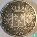 Frankrijk 5 francs 1814 (LOUIS XVIII - Q) - Afbeelding 1