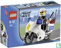 Lego 7235-2 Police Motorcycle Blue Sticker - Image 1