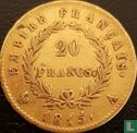 France 20 francs 1815 (NAPOLEON - A) - Image 1