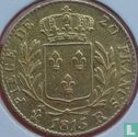 France 20 francs 1815 (R) - Image 1