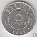 Belize 5 cents 2002 - Image 1