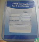 7psc airtight food containers - Afbeelding 1