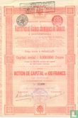 Verreries et Usines chimiques du Donetz, Action de Capital de 100 Francs, 1914 - Afbeelding 1