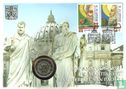 Vatican 2 euro 2017 (Numisbrief) "1950th anniversary of the Martyrdom of St. Peter and St. Paul" - Image 1