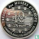 France 10 francs / 1½ euro 1996 (PROOF) "Chinese Horseman" - Image 2