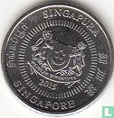 Singapore 10 cents 2015 - Image 1