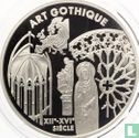 France 6,55957 francs 1999 (BE) "European Art Styles - Gothic Art" - Image 2