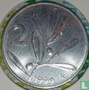 Italië 2 lire 1999 - Afbeelding 1